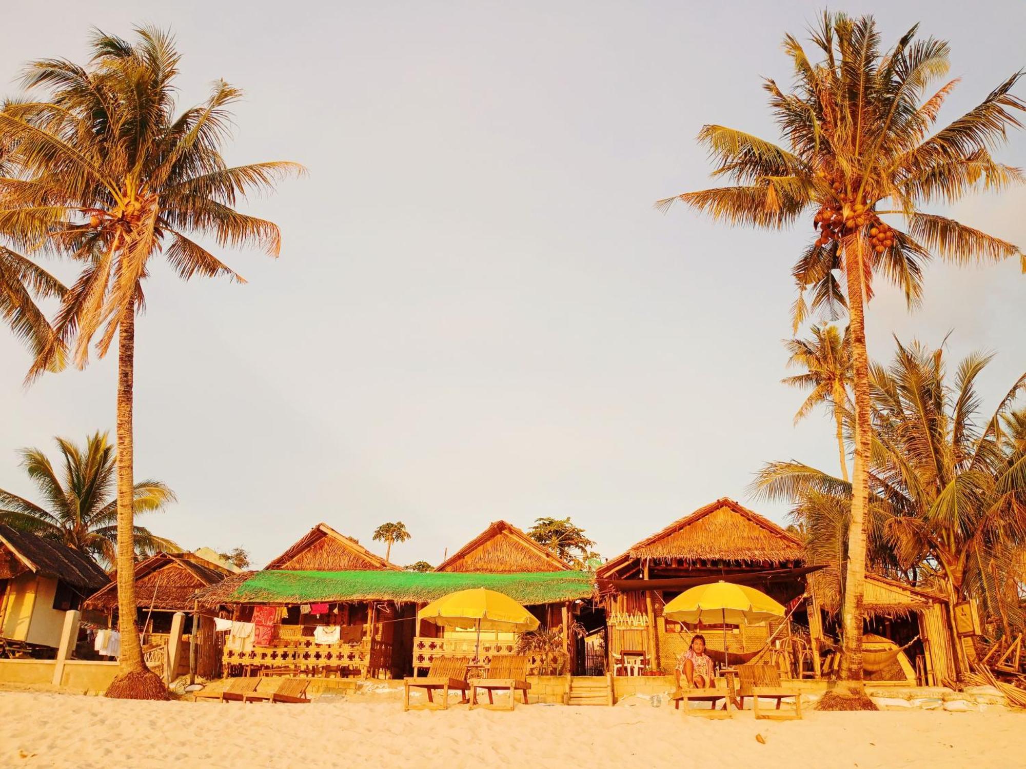 Amwani Sunset Colours Camping Site San Vicente  Luaran gambar